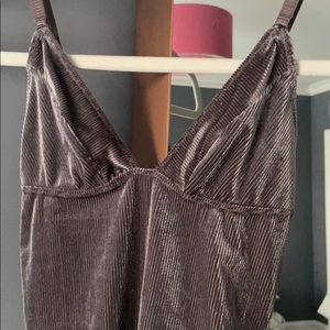 Out from Under Velvet Bodysuit